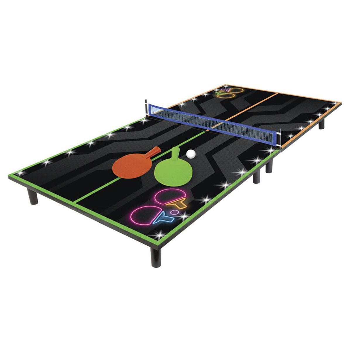 Juego de ping-pong en MDF