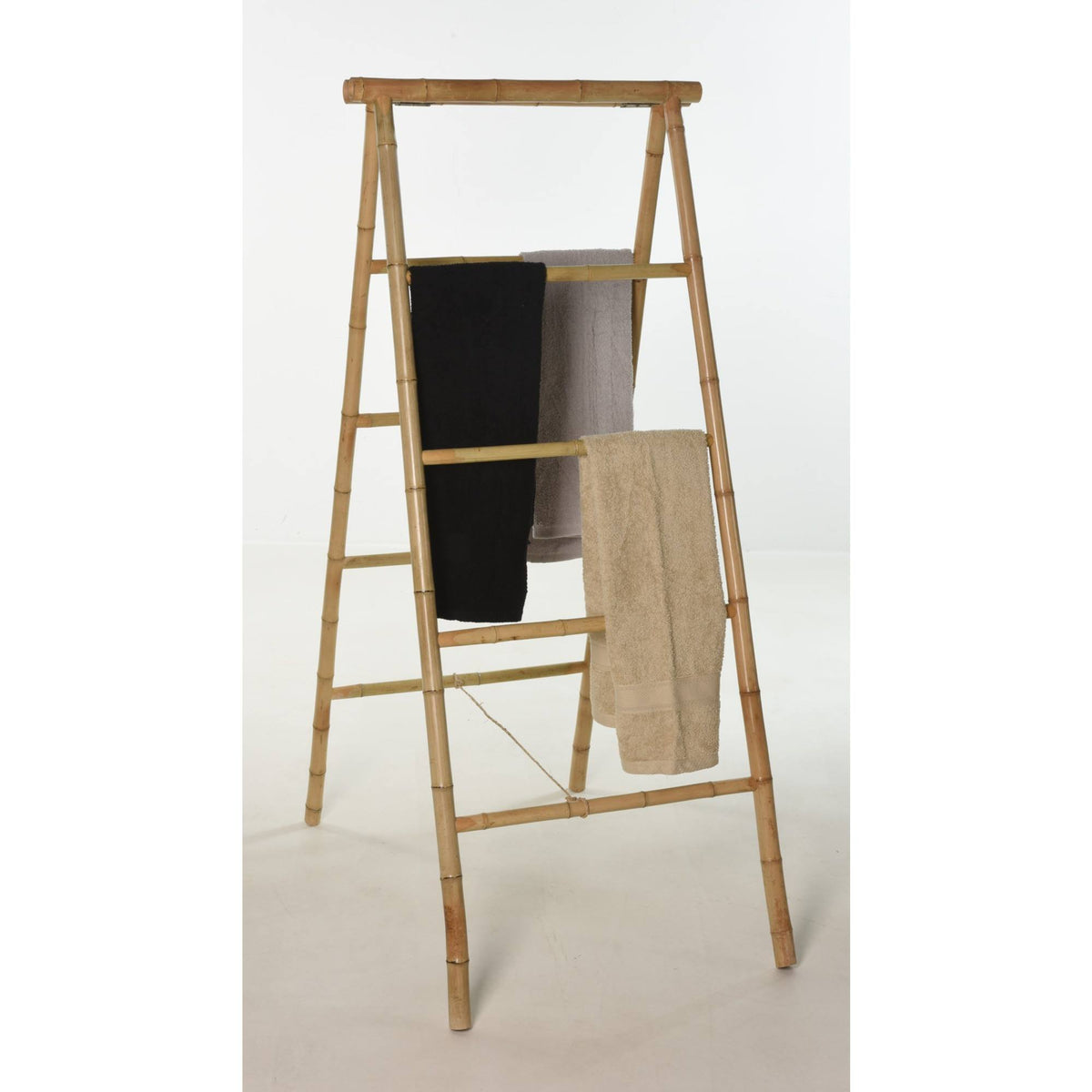Toallero de bambú 2 lados H.140cm (4)