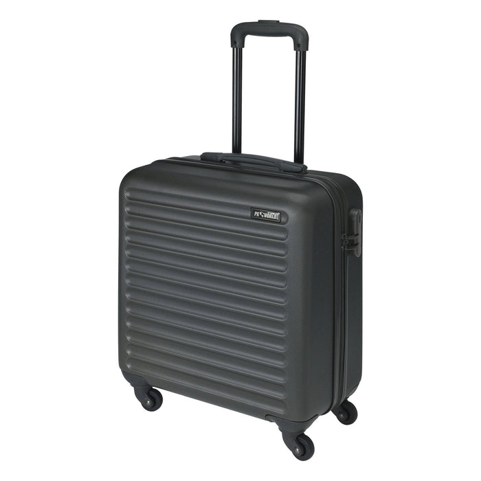 Maleta trolley ABS 16'' 4 ruedas color negro