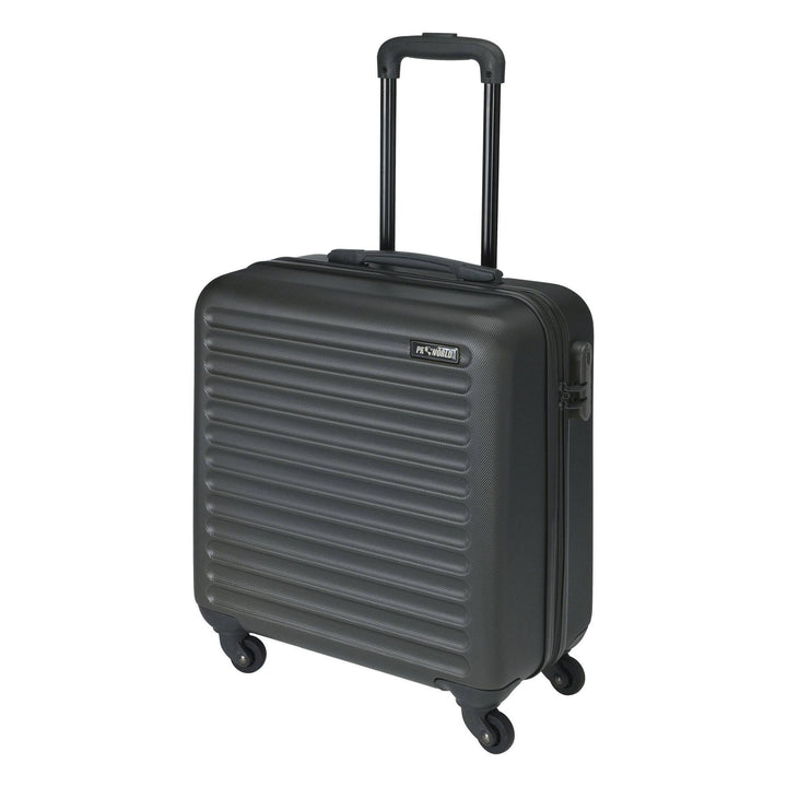 Maleta trolley ABS 16'' 4 ruedas color negro