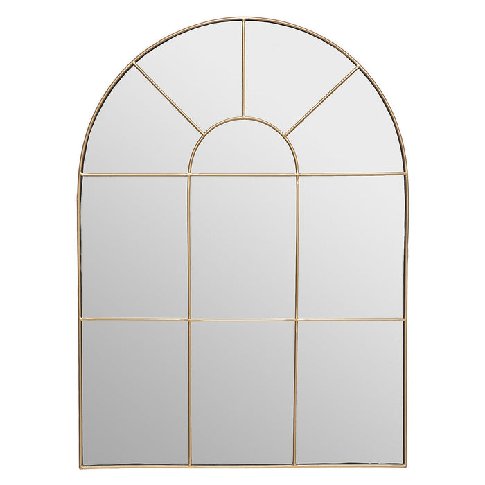 Espejo Monica 54x74cm marco de metal dorado
