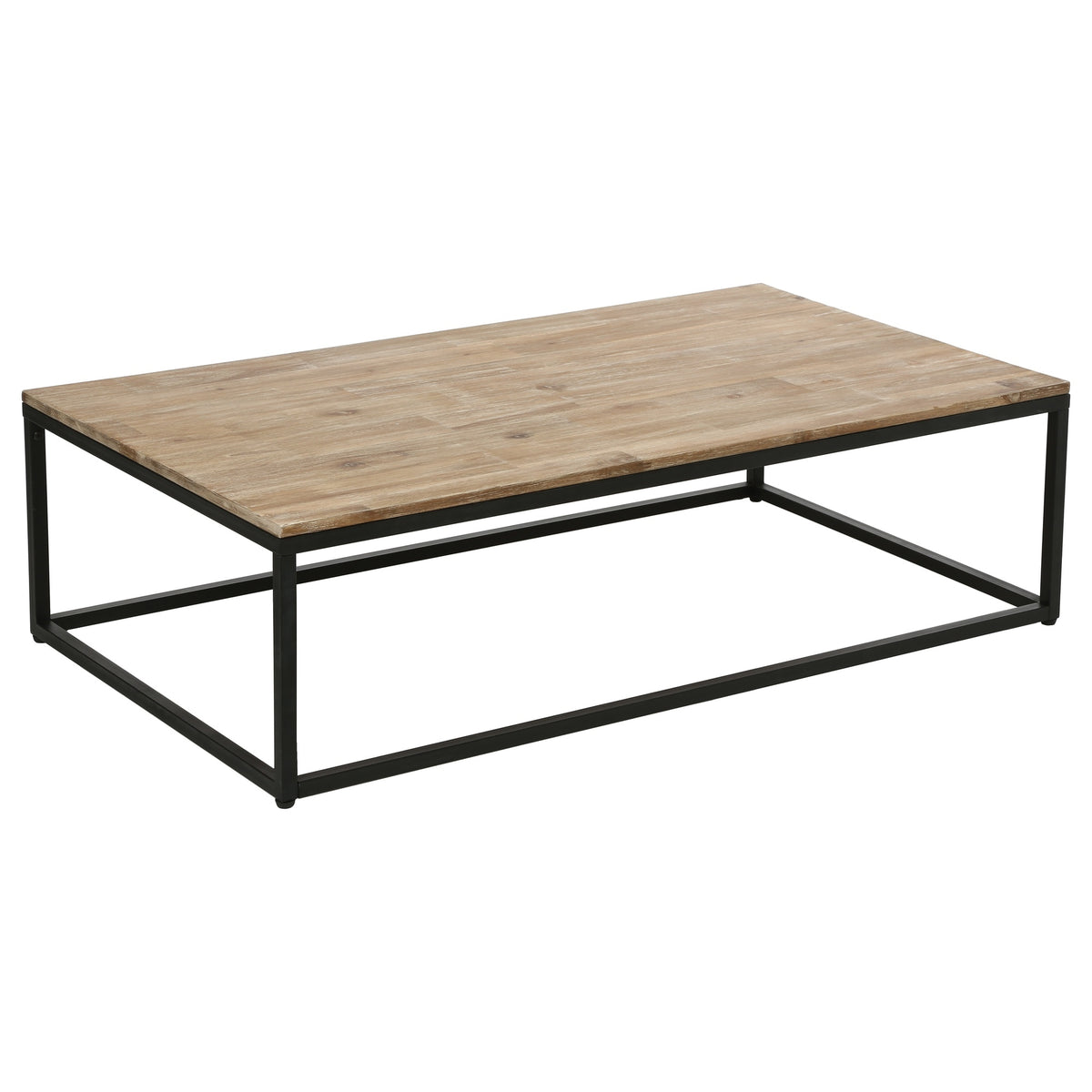 Mesa de centro marrón melamina 115x65x32,5cm