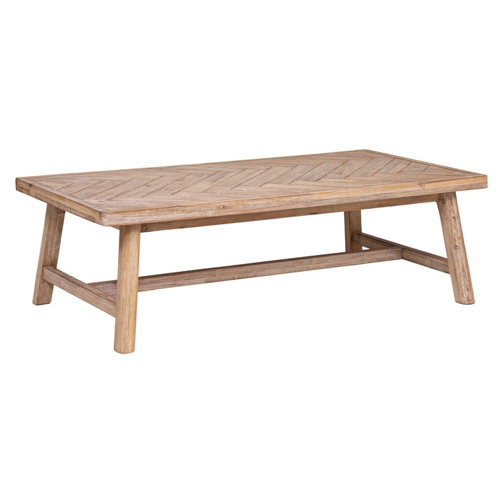 Mesa de centro Aeris estilo étnico 130x70x40cm