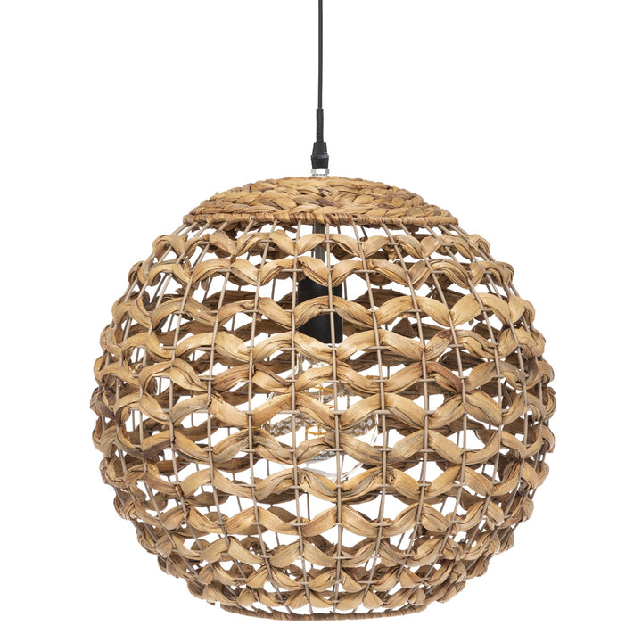 Lámpara de techo Jacinthe natural arena 38 cm diámetro