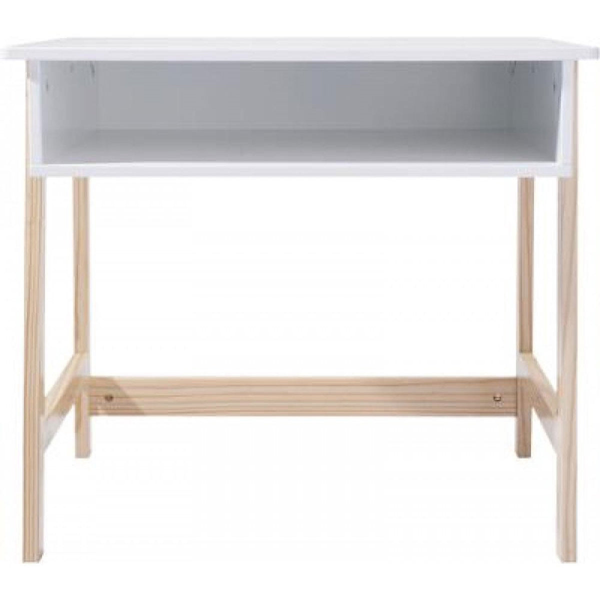 Escritorio infantil color blanco MDF (4)