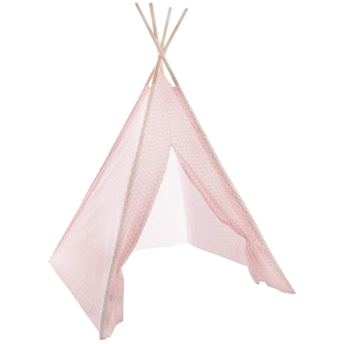 Tipi infantil rosa 120x120x160cm
