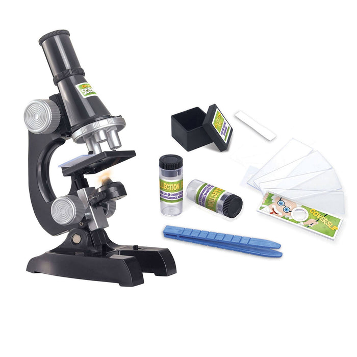 Kit educativo de microscopio