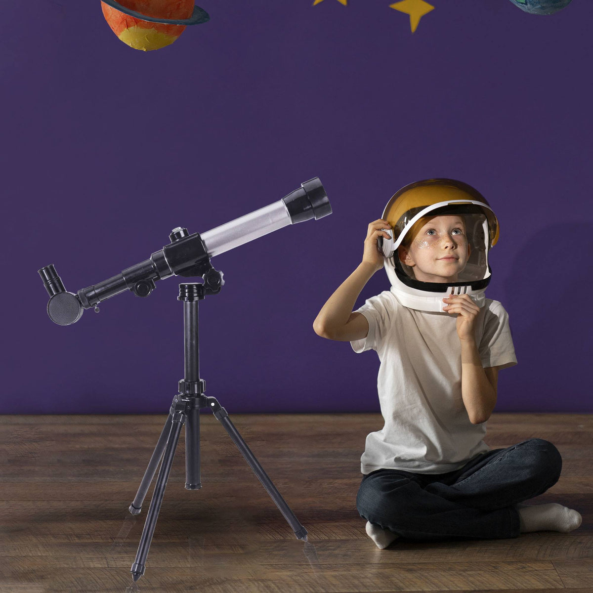 Telescopio 54x6x65cm con 3 fuerzas 20X 30X 40X (3)