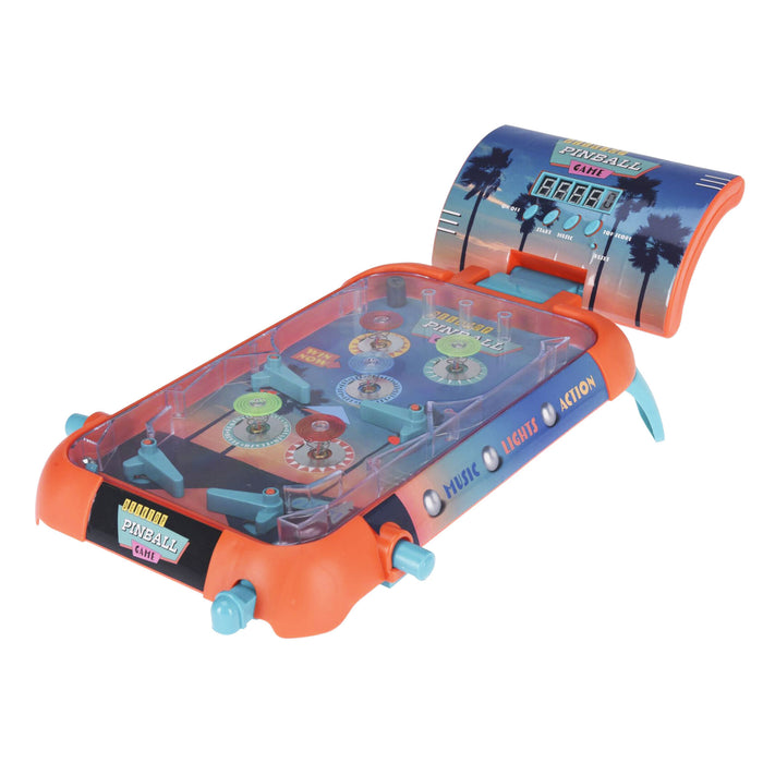 Juguete pista de pinball con luz y música 53x26x5cm
