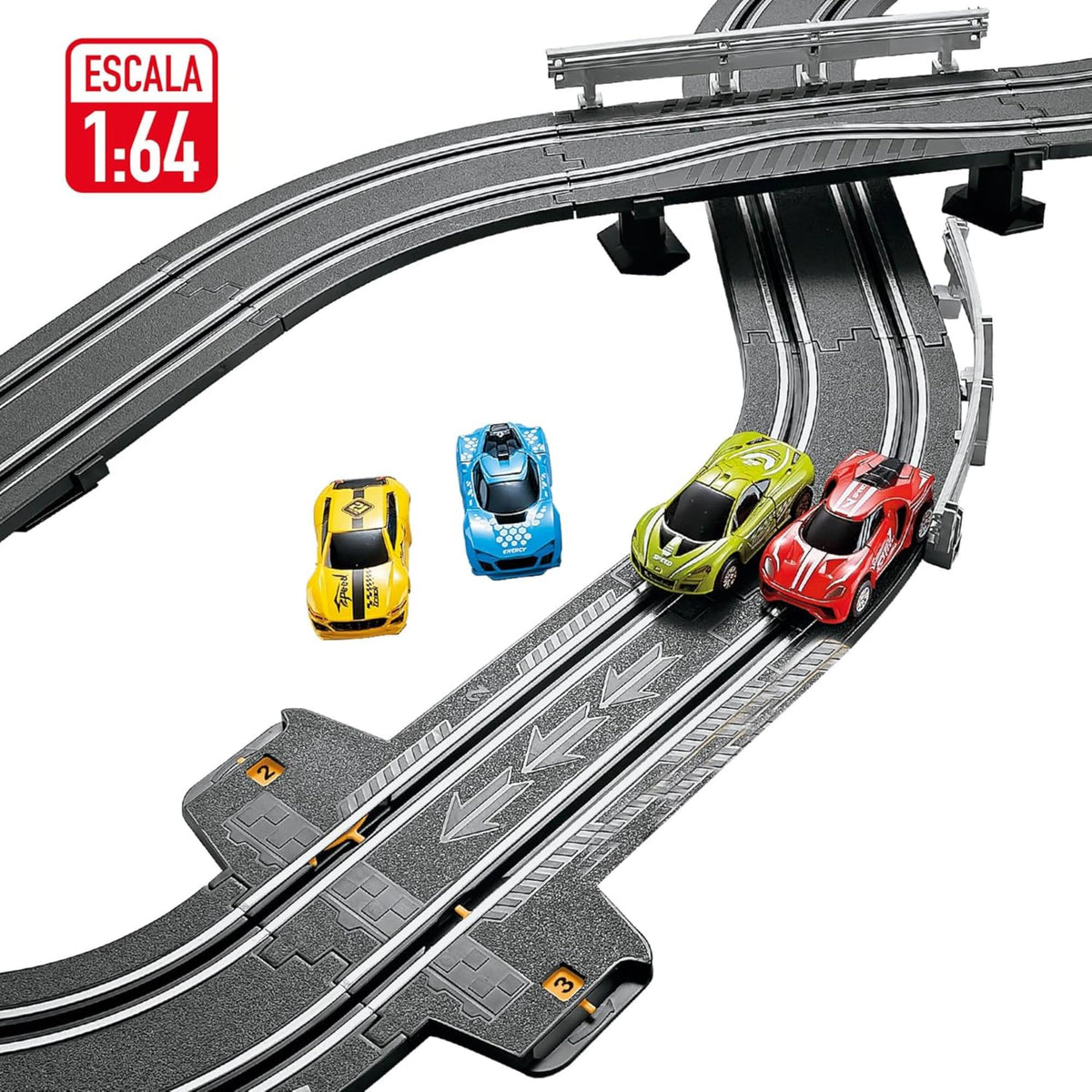 Juguete pista de carreras 30 piezas (3)