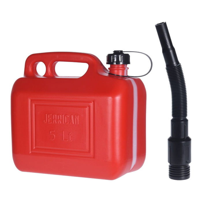 Bidón de polietileno 5L color rojo