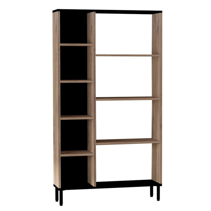 Librería melamina Atlantic 150x90x28 cm