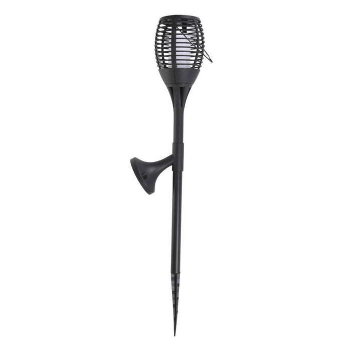 Lámpara solar de jardín Flame con LED H.62cm