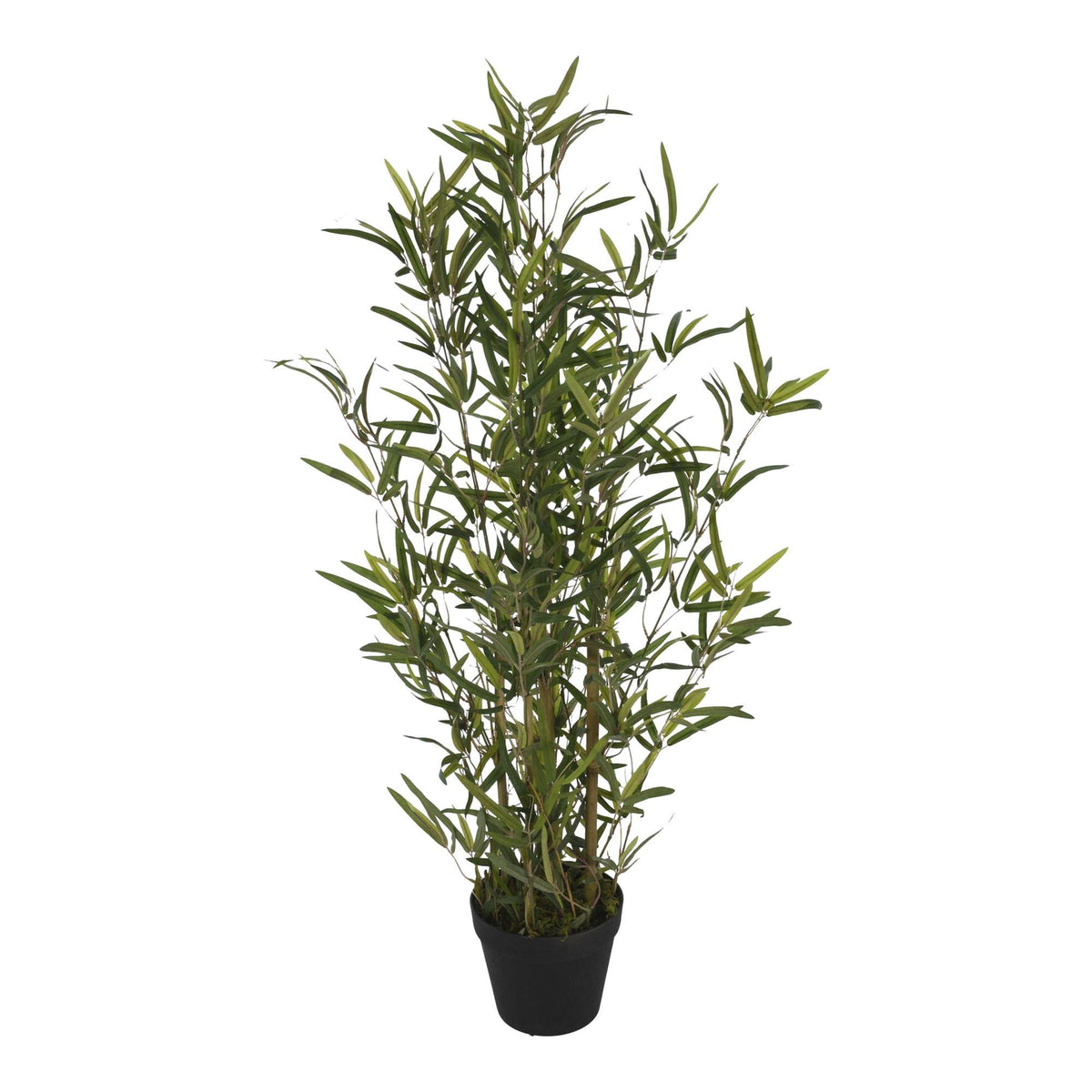 Planta artificial bambú en maceta H.90cm Ø40cm