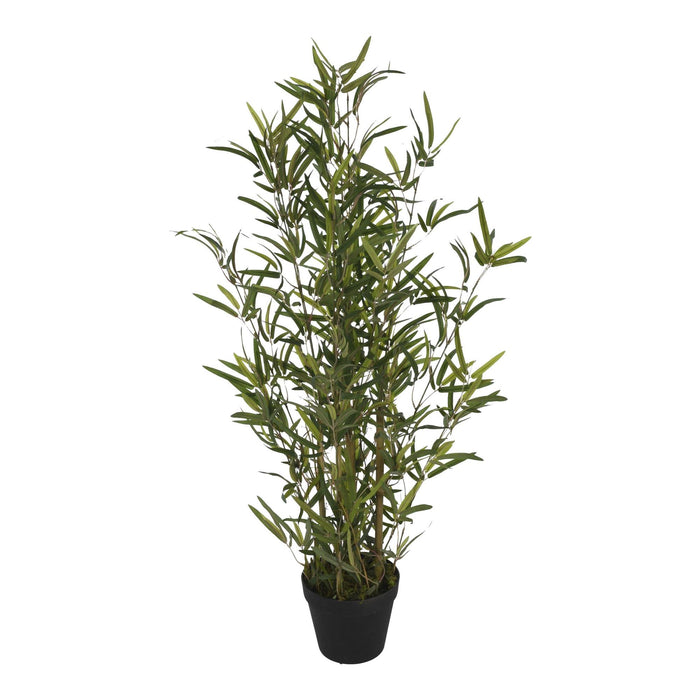 Planta artificial bambú en maceta H.90cm Ø40cm