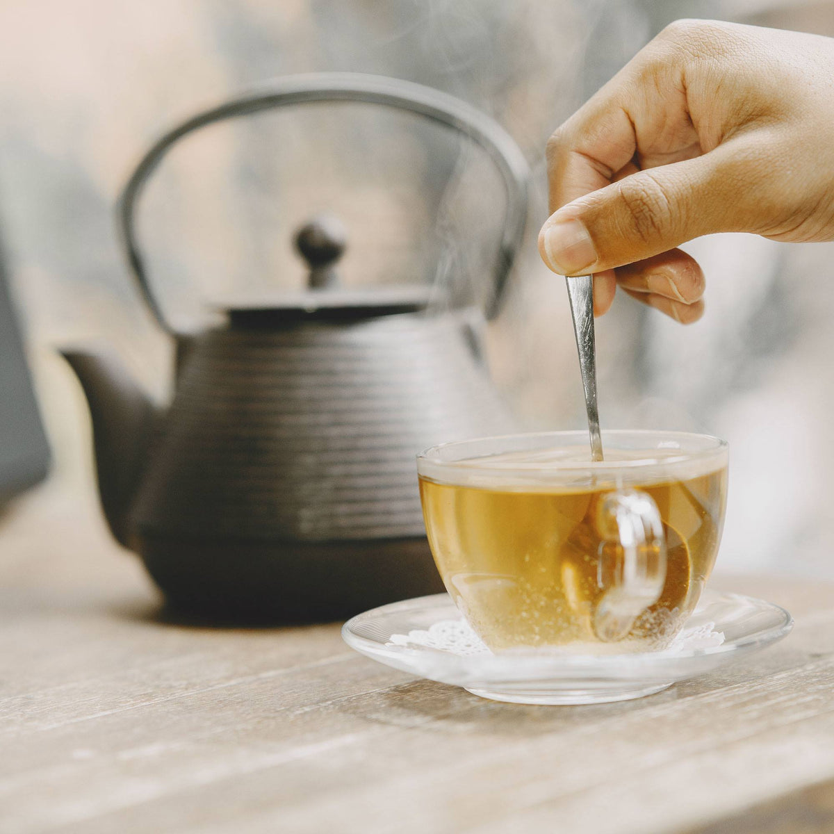 Caja de té hexagonal con 60 bolsitas variados sabores (4)