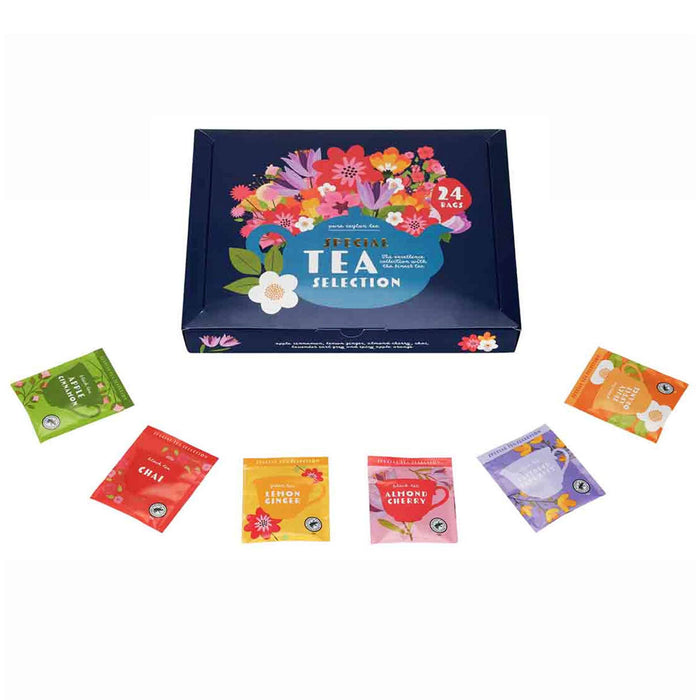 Set de té con 24 bolsitas sabores y aromas variados