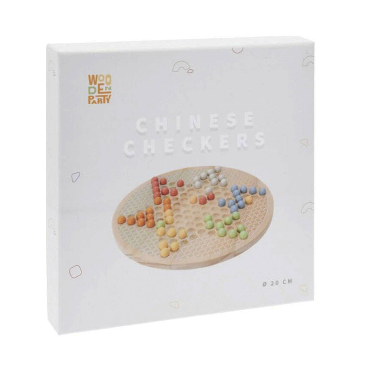 Juego China Solitario de madera con 6 colores (3)