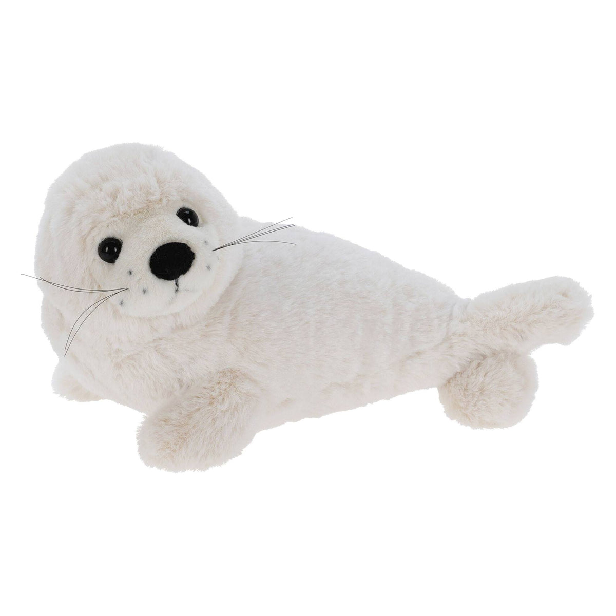 Peluche diseño foca color blanco 33cm