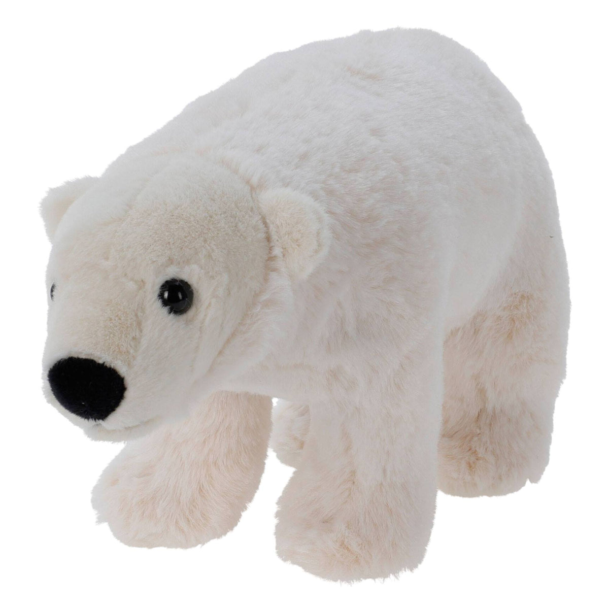 Peluche diseño oso polar color blanco 30cm