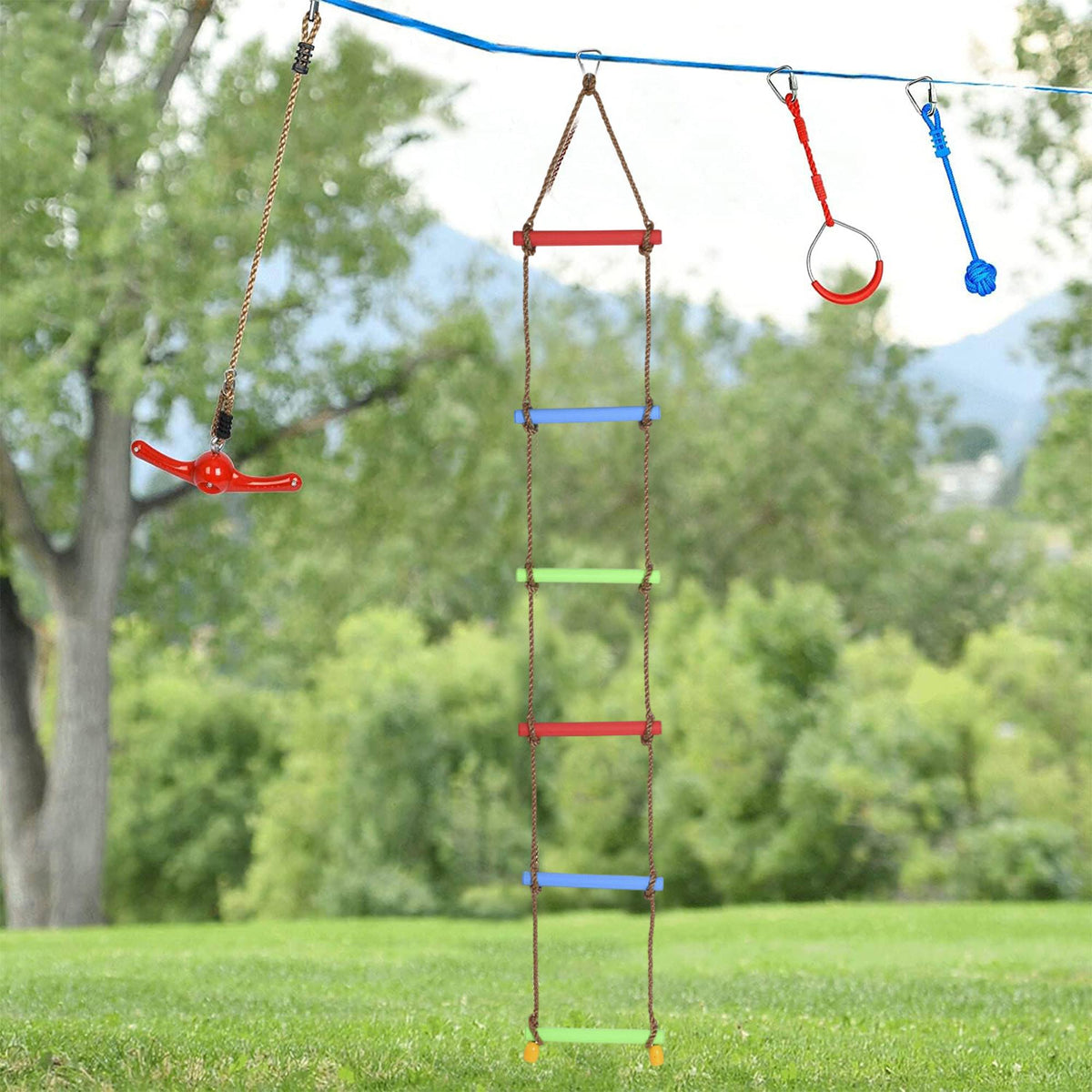 Escalera de juguete 2m con 6 peldaños (5)