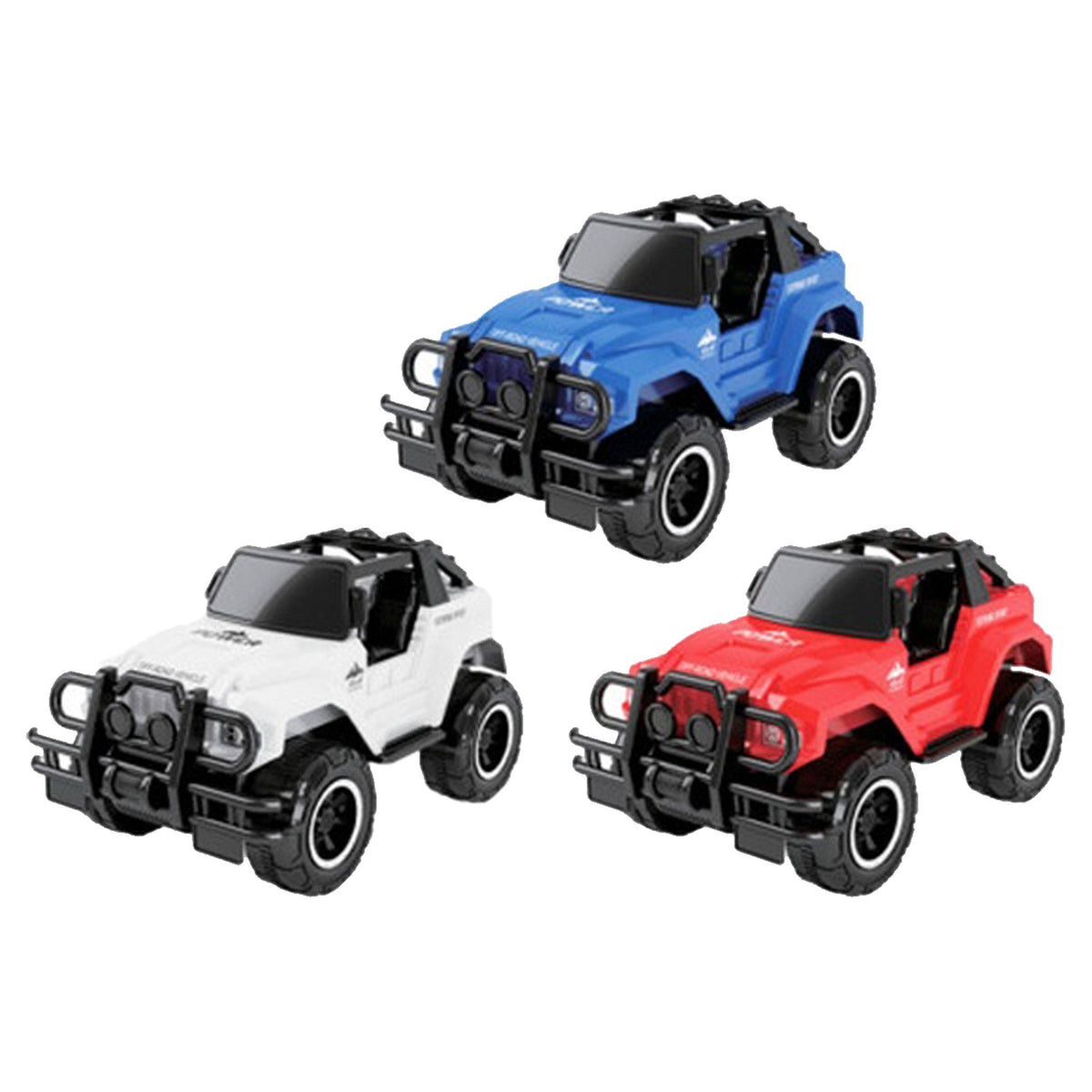 Coche de juguete 4x4 todo terreno 21cm color aleatorio (7)
