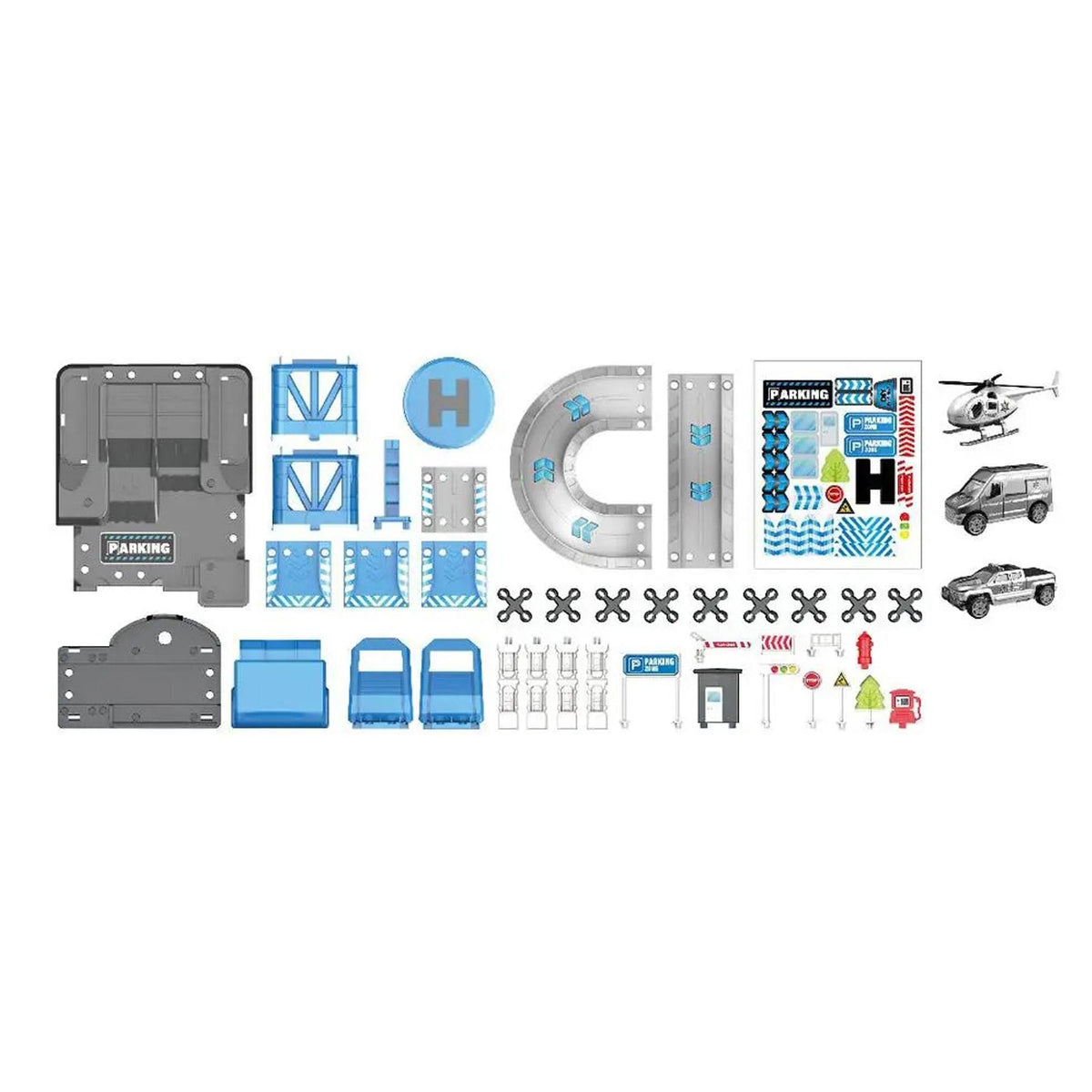 Juego parking de coches diseño aleatorio (3)
