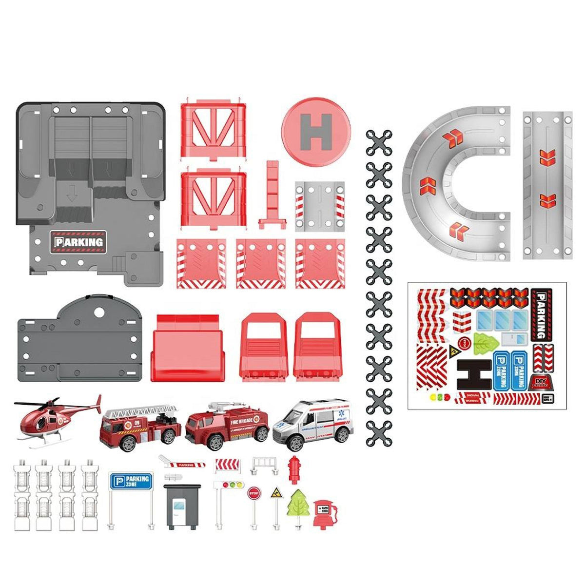 Juego parking de coches diseño aleatorio (6)