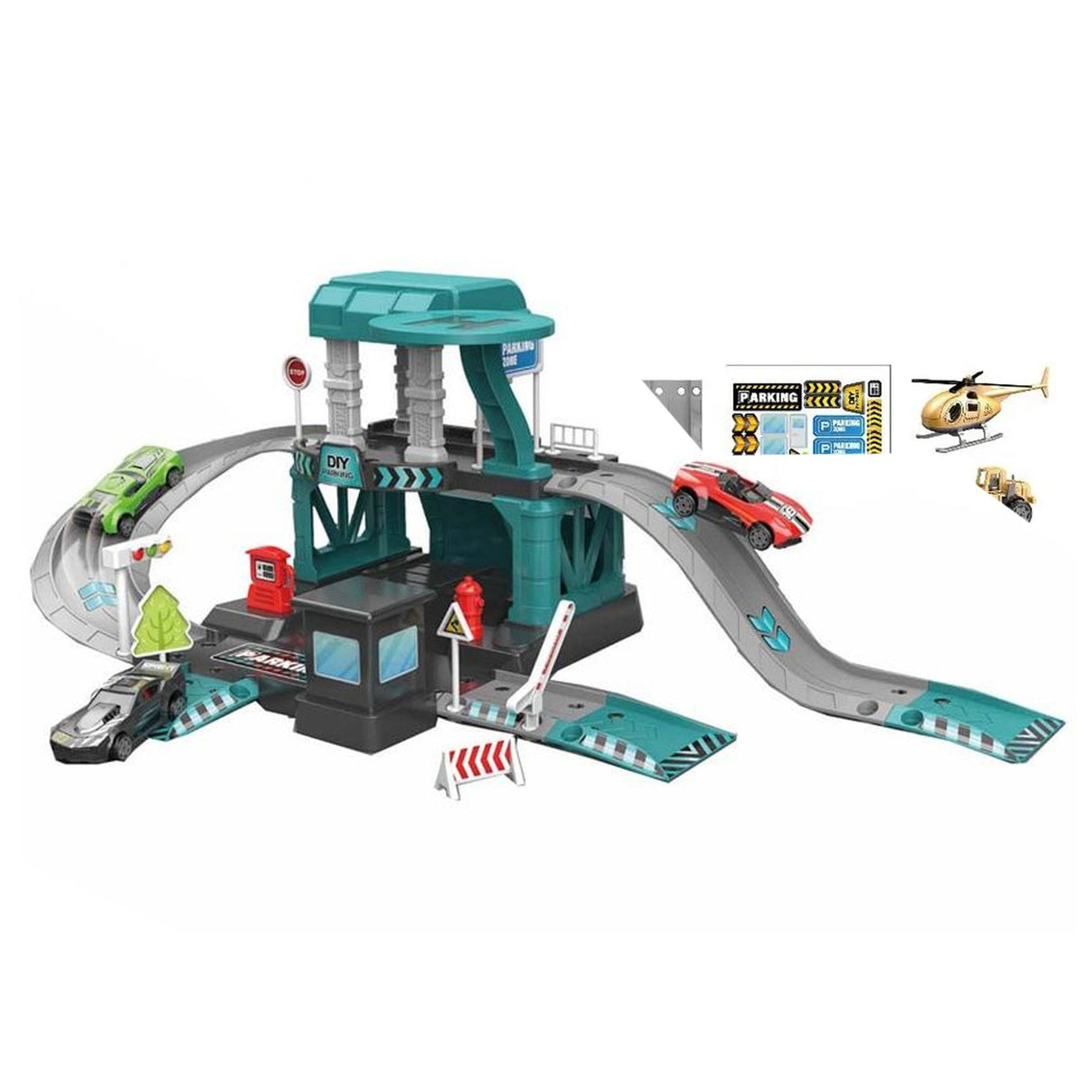 Juego parking de coches diseño aleatorio (9)
