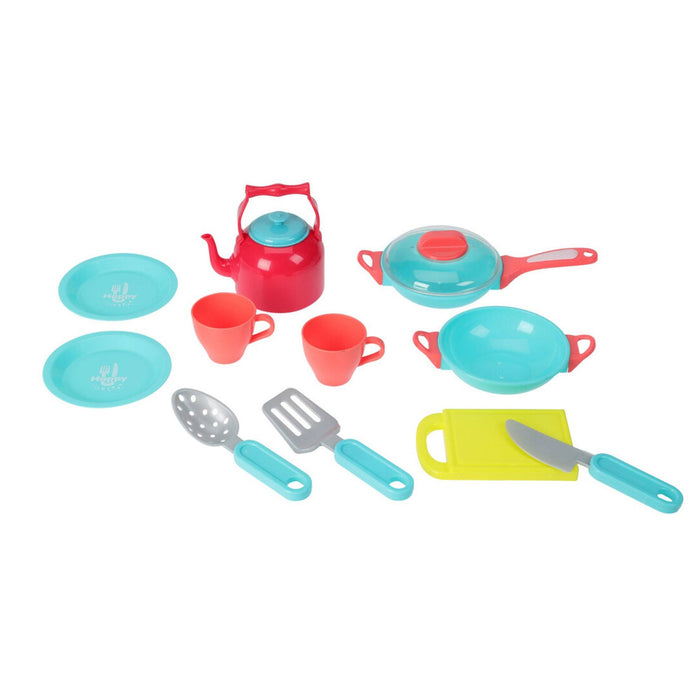 Set cocina infantil de juguete 11 artículos surtidos