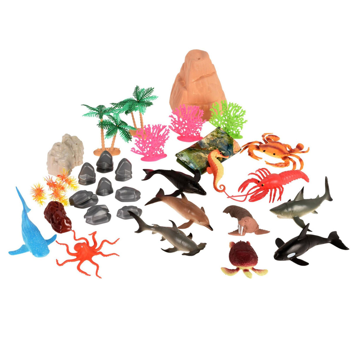 Set 40 animales de juguete diseño aleatorio