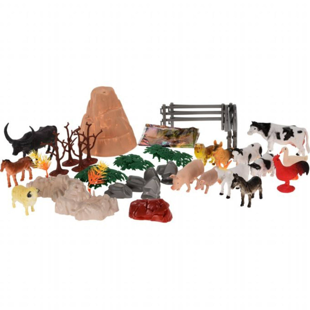 Set 40 animales de juguete diseño aleatorio (4)