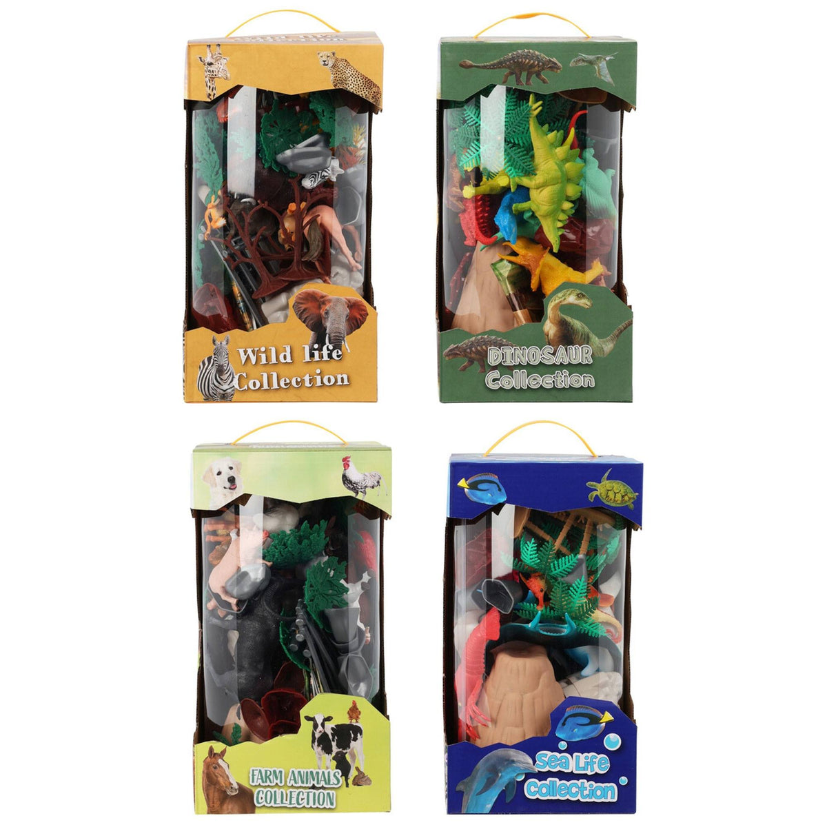 Set 40 animales de juguete diseño aleatorio (6)