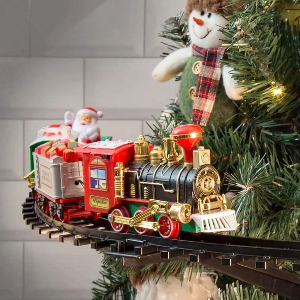 Tren de navidad 80x80cm decorativo (4)