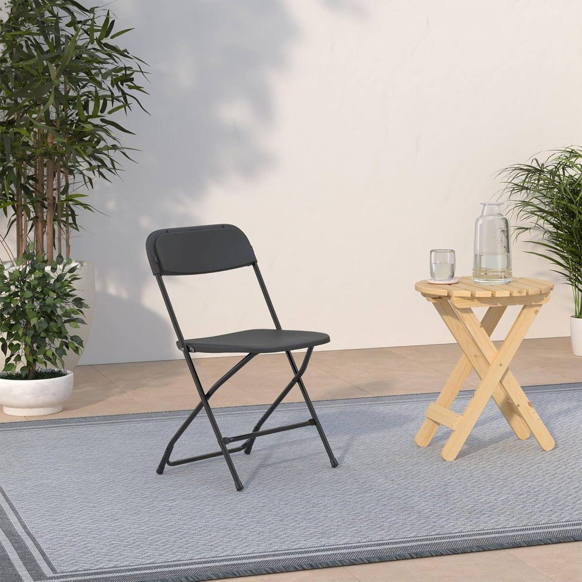 Silla plegable multifunción 45x40x81cm (4)