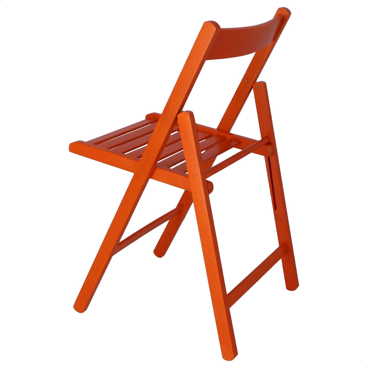 Pack 4 sillas Bas madera de haya color rojo (3)