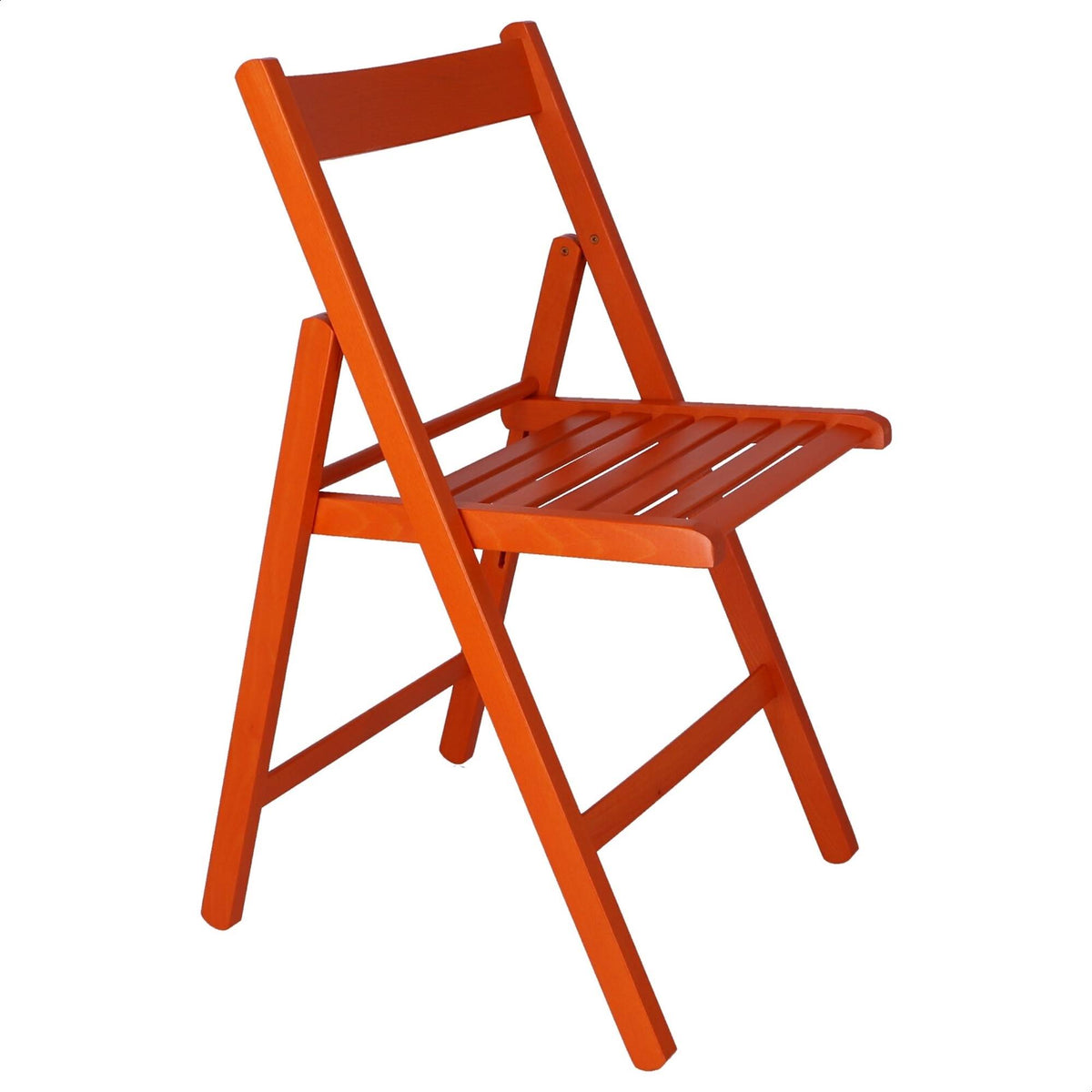 Pack 4 sillas Bas madera de haya color rojo (6)