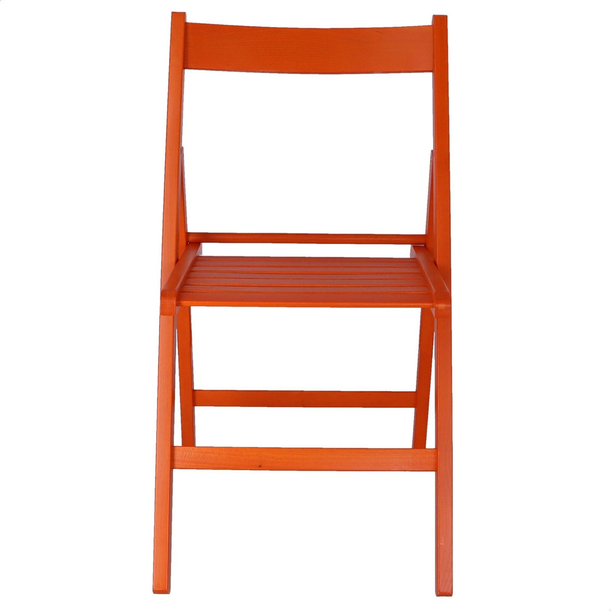 Pack 4 sillas Bas madera de haya color rojo (7)
