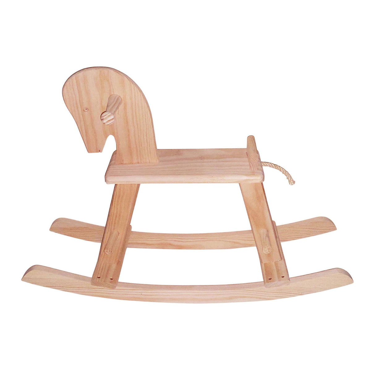 Caballito balancín infantil en madera fijo (5)