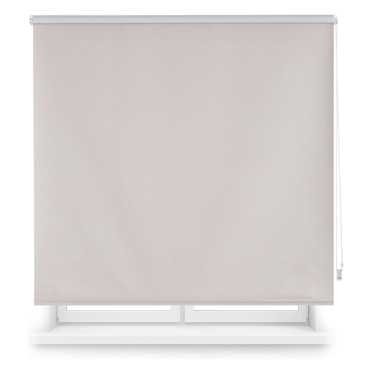 Estor enrollable opaco liso gris 180x110cm