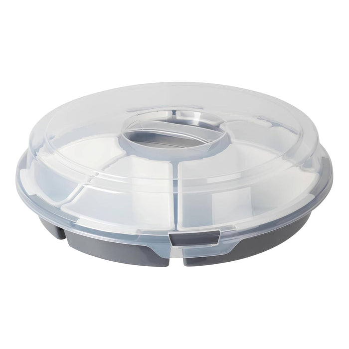 Juego de servir polipropileno Ø33x9cm blanco