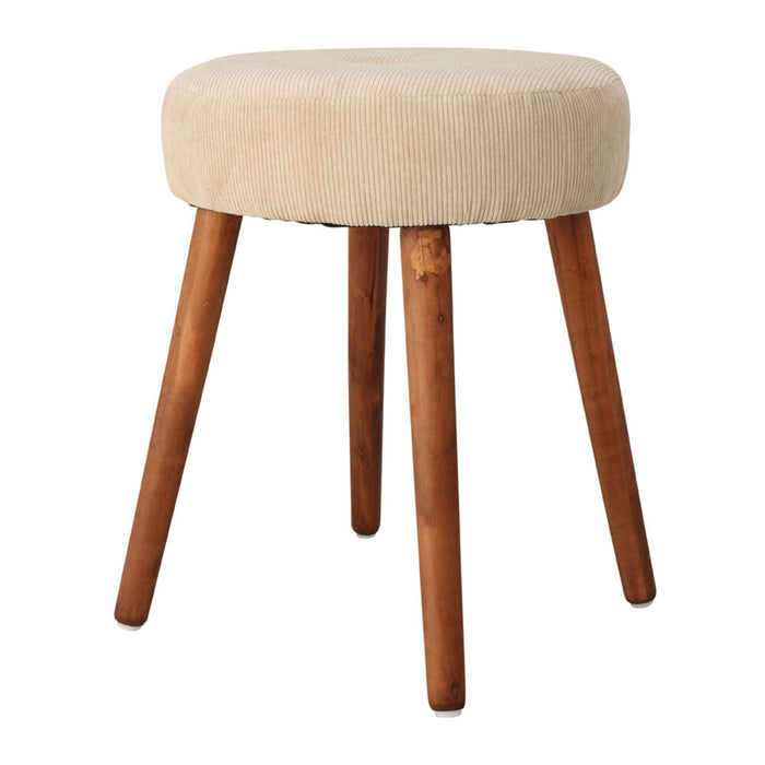 Taburete 35x45cm color beige