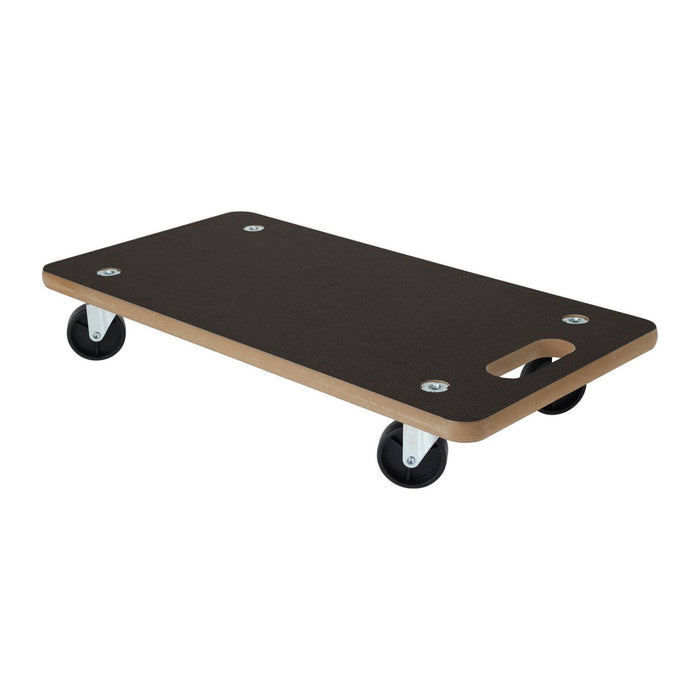 Carro de transporte rectangular MDF antideslizante 58x29cm