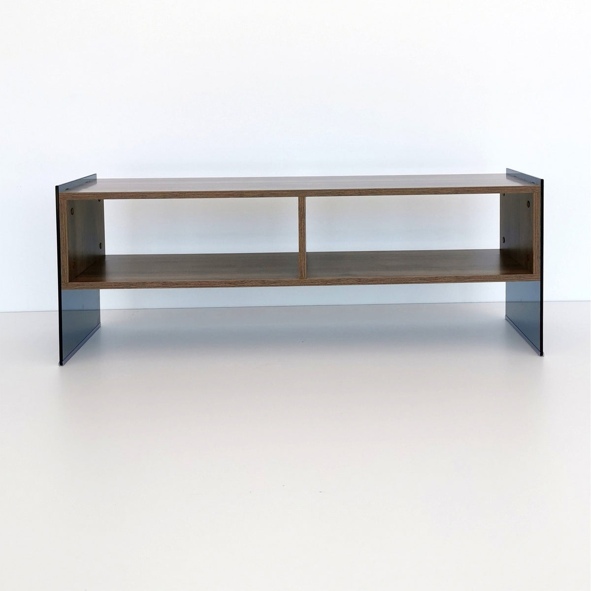 Mesa de TV melamina nogal 120x45x35cm (4)