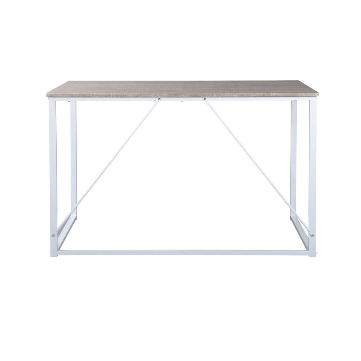 Mesa plegable escritorio blanco madera haya 120x60x74 cm (6)