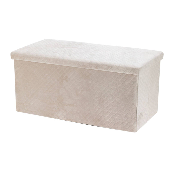 Banco de almacenaje MDF 76x38x38cm
