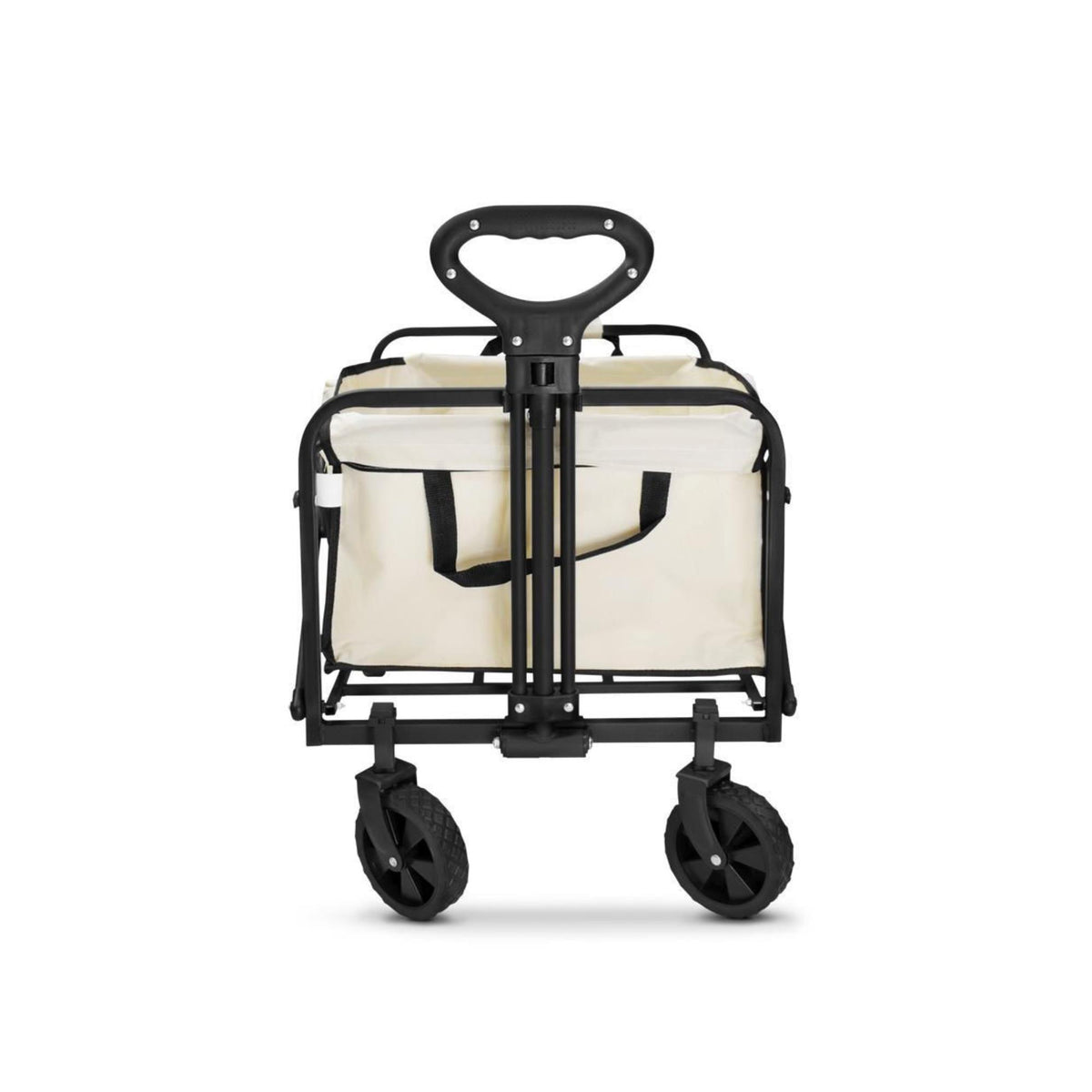 Carrito de playa plegable blanco 73,5x51x92cm (6)