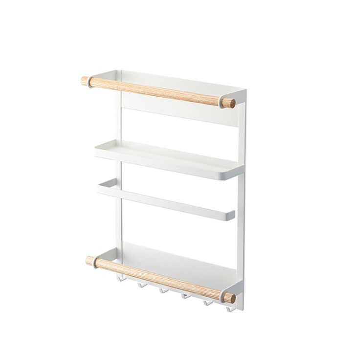 Rack de fijación magnética acero pintado color blanco