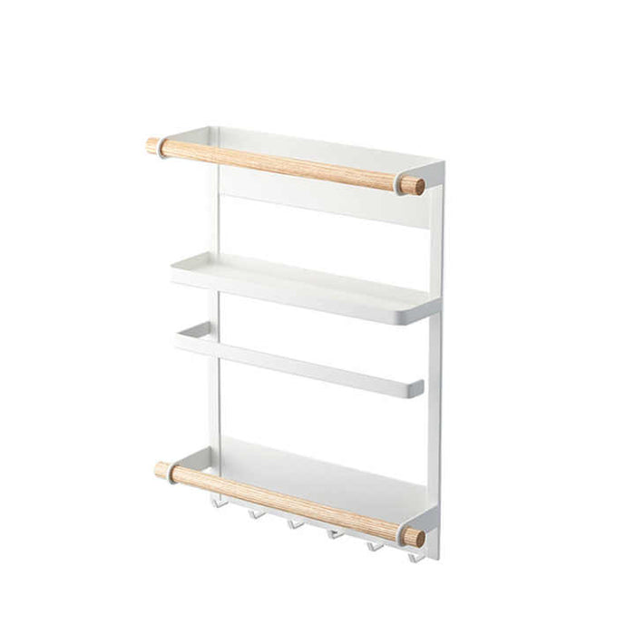 Rack de fijación magnética acero pintado color blanco