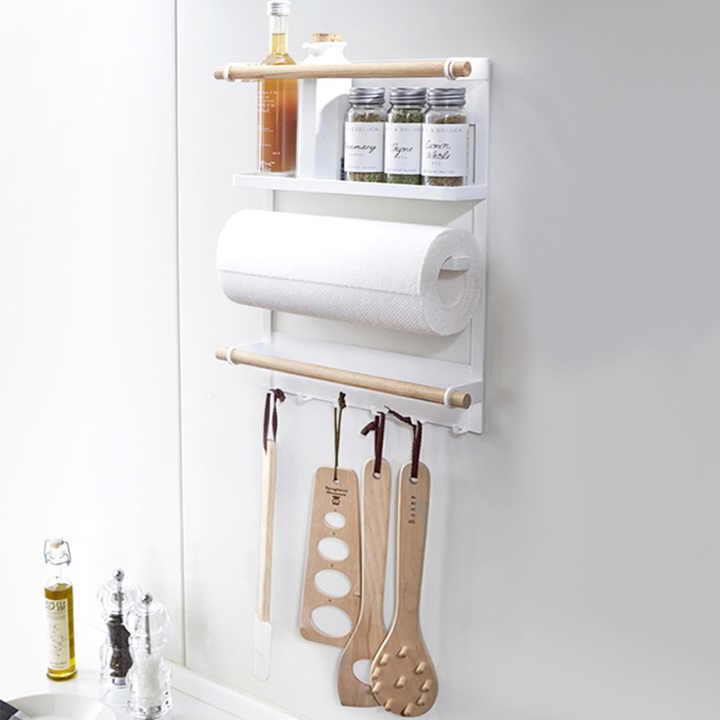 Rack de fijación magnética acero pintado color blanco (3)